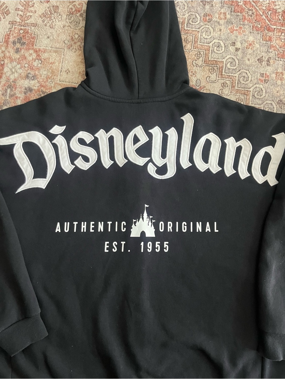 Disneyland Resort Black Hoodie Sweatshirt